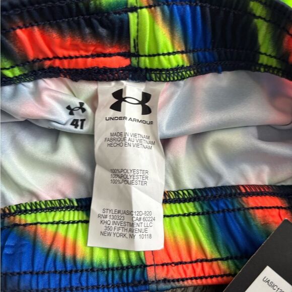 Under Armour boys Multicolor Athletic Shorts - Picture 3 of 4